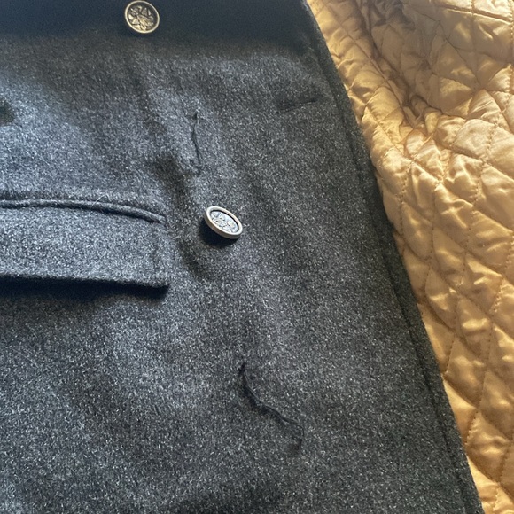 Girls Rachel Riley wool pea coat size 6 - Picture 6 of 8